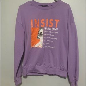 Cute shirt that has a inspirational quote